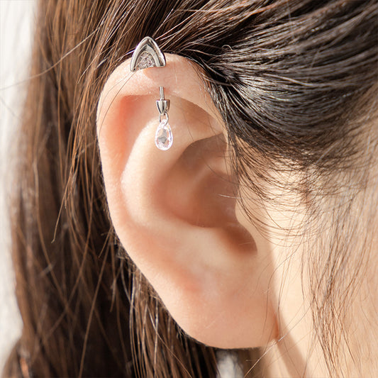 Kitty Ear Forward Helix Ear Piercing