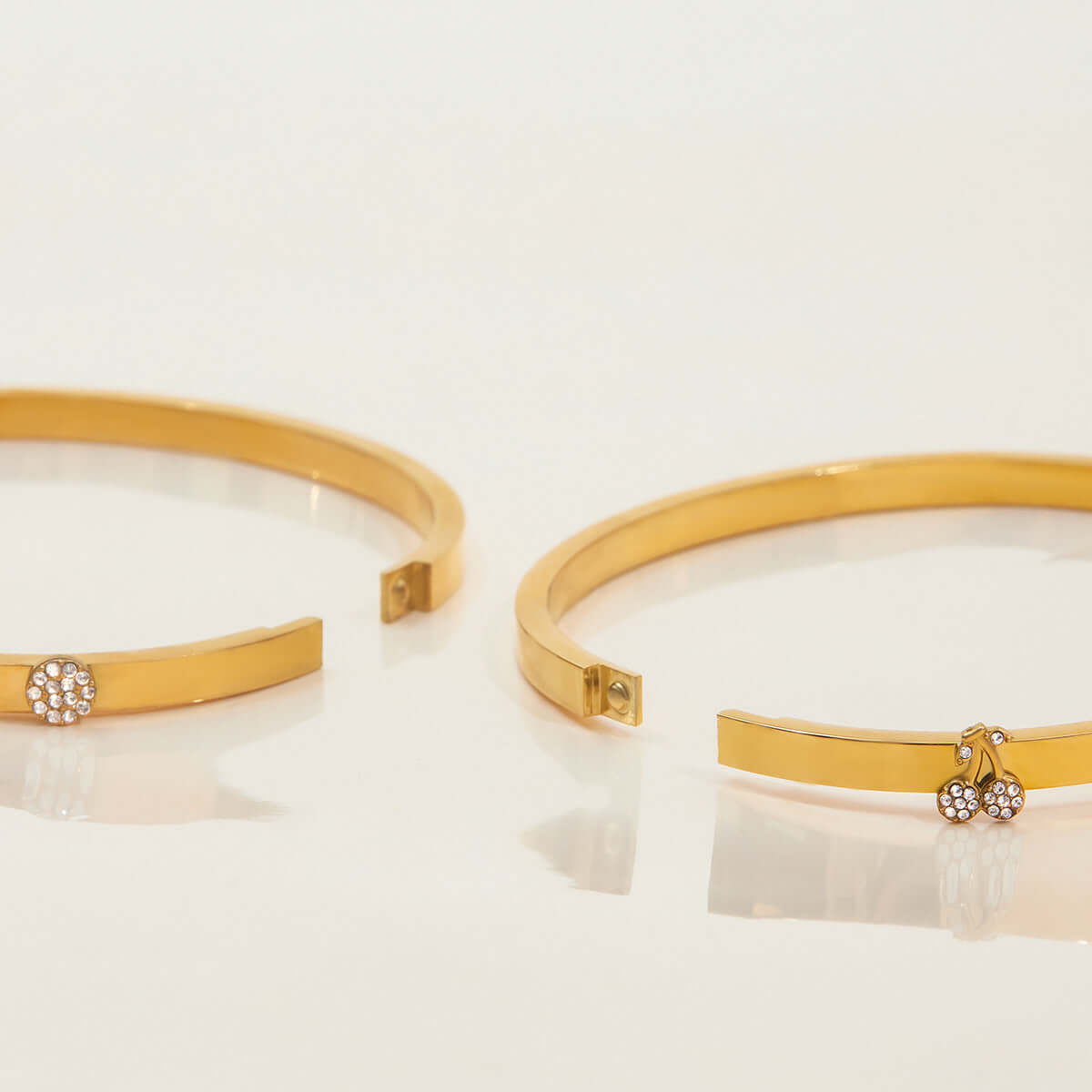 Y2K Two Tone Cat Split Index Ring