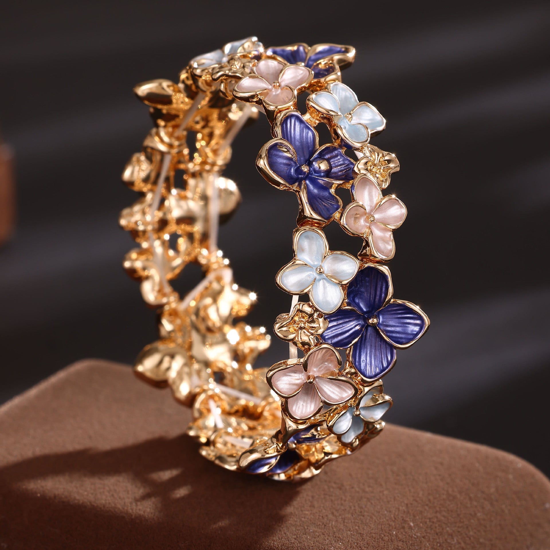 Hand-Painted Sakura Blossom Strengthy Bracelet