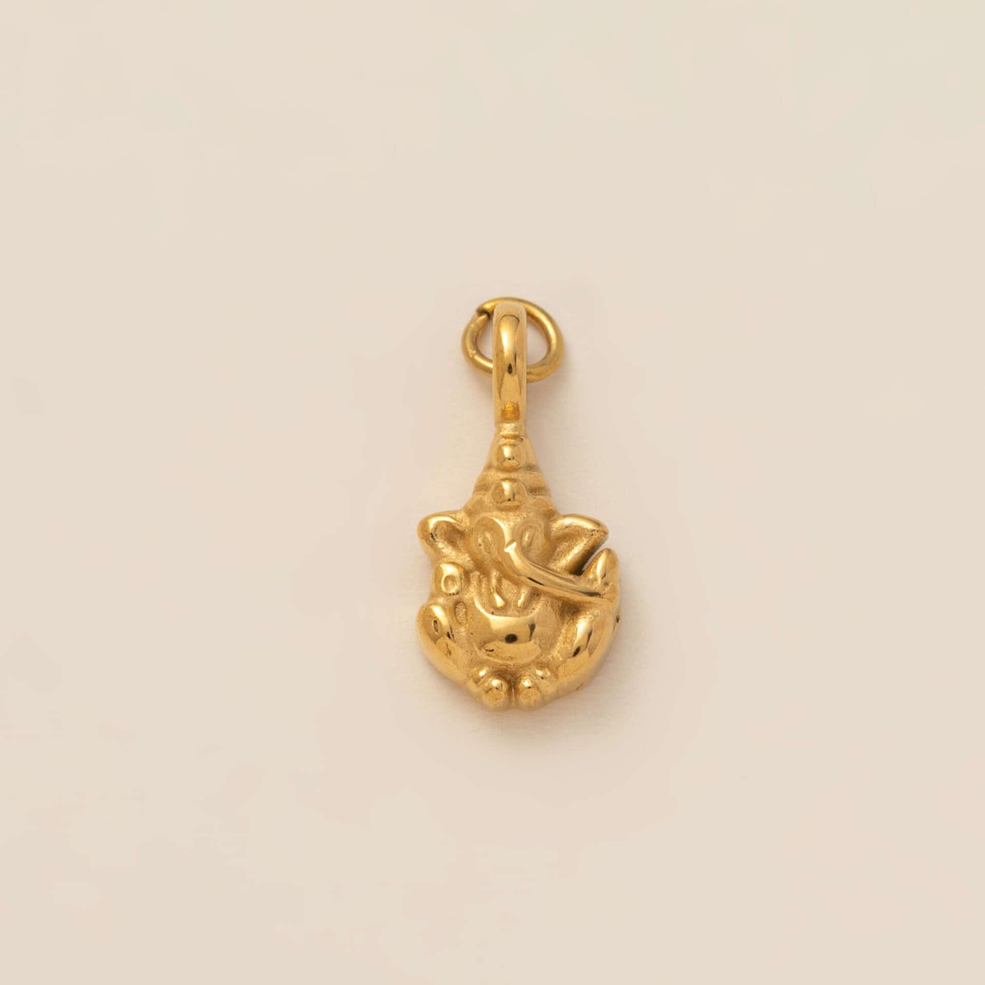 Ganesha Lotus Pendant Elephant Spiritual Necklace | JX402