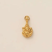 Ganesha Lotus Pendant Elephant Spiritual Necklace | JX402
