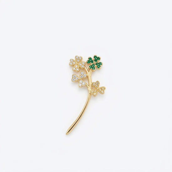 Secret Garden Flower Basket Necklace