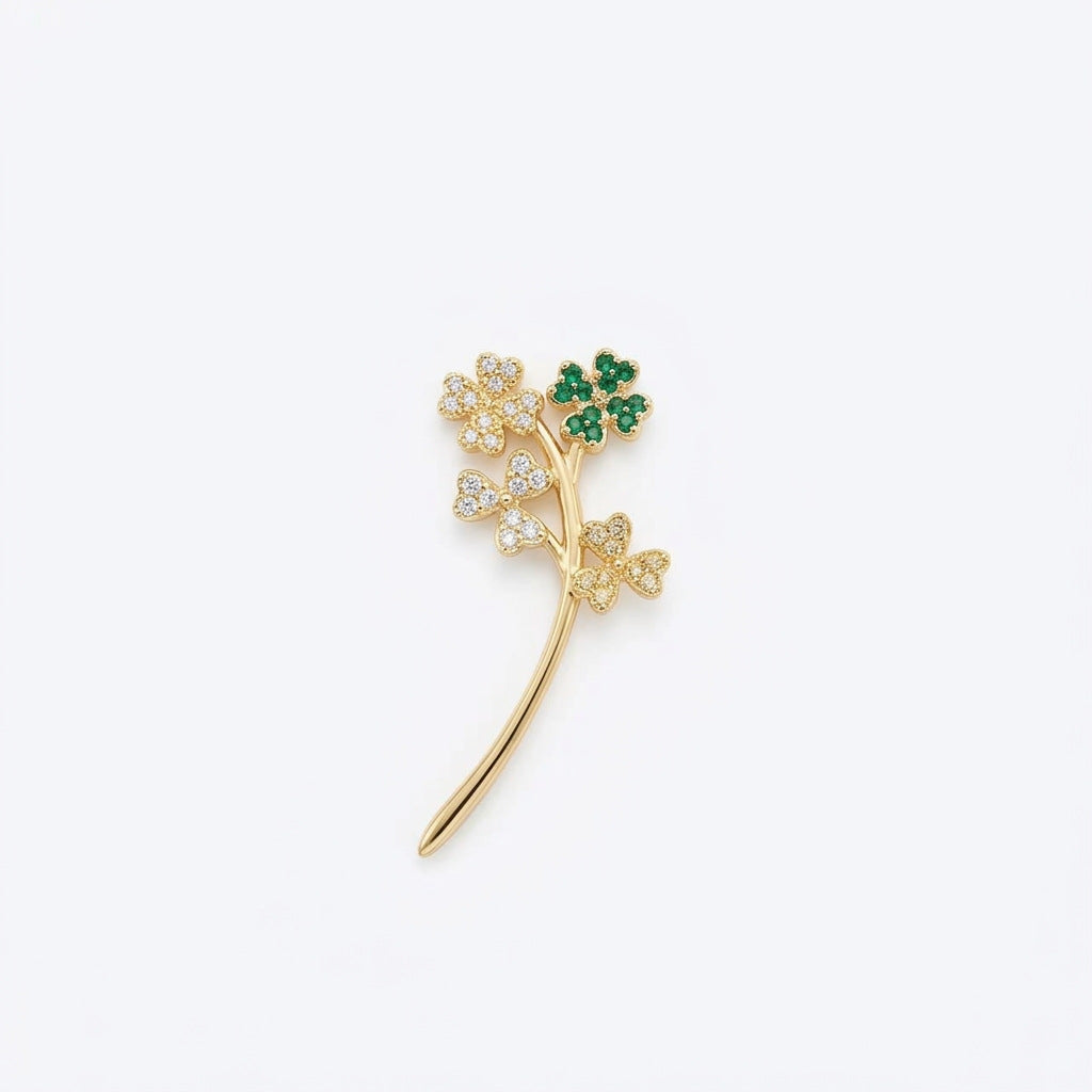 Secret Garden Flower Basket Necklace