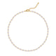 Petite Pearl Bead Women Choker Necklace