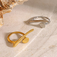 Versatile Irregular Geometry Titanium Ring