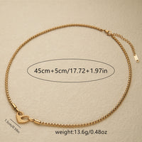 Stainless Steel Heart Necklace Valentine Necklace