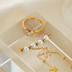 Y2K Evil Eye Slave Ring Bracelet