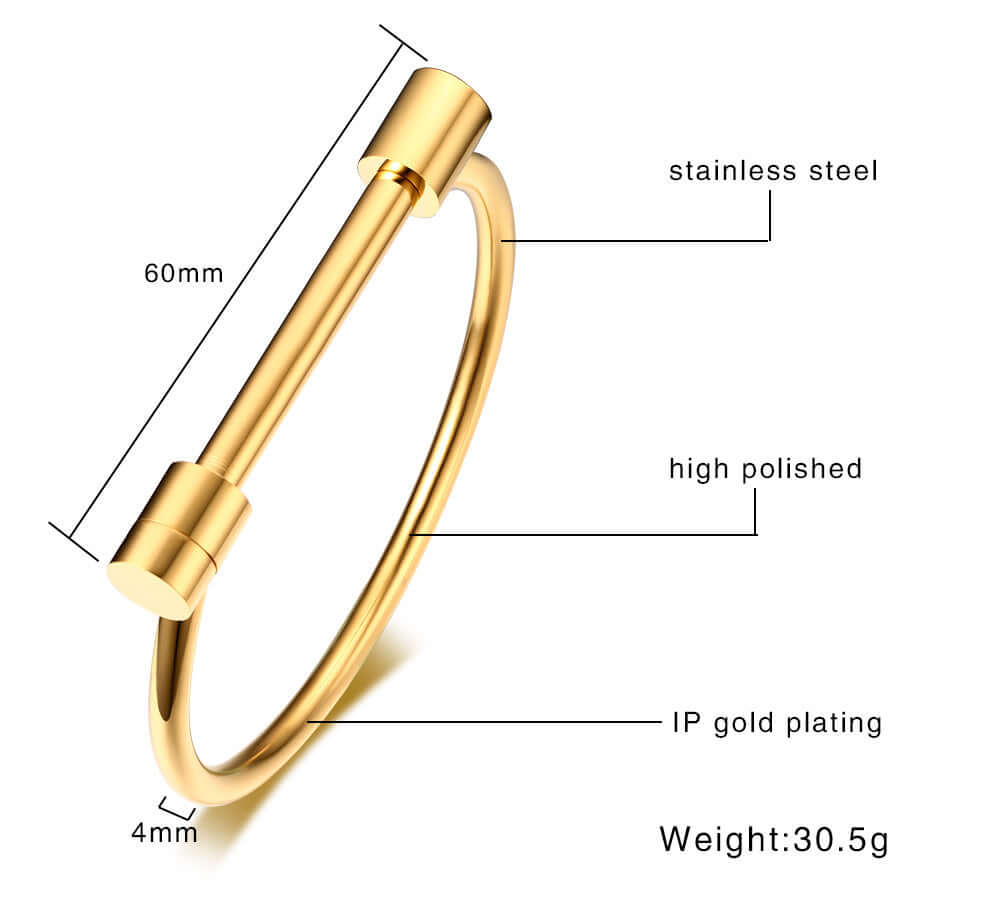 Waterproof Horseshoe Unisex Buckle Bracelet