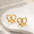 Chic Baguette Earrings Stud