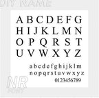 14K Gold Plated Custom Name Anklets Chain | CXT22