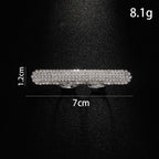 Chunky Rhinestone 2 Statement Index Ring