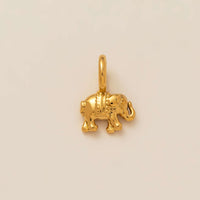 Ganesha Lotus Pendant Elephant Spiritual Necklace | JX402