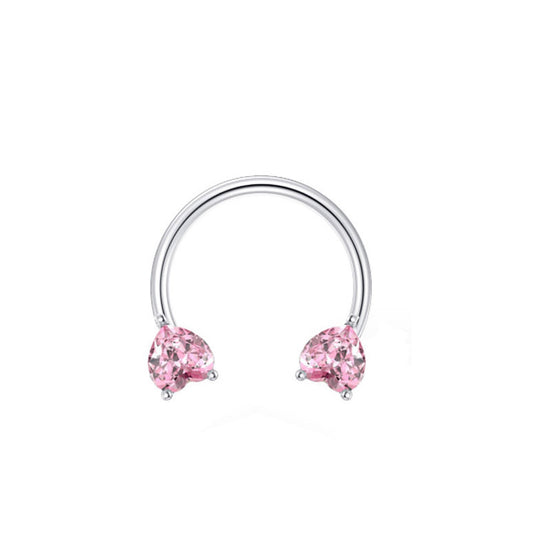 16G Surgical Steel Butterfly Horseshoe Circular Barbell