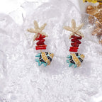 Summer Vacation Starfish Drop Earrings