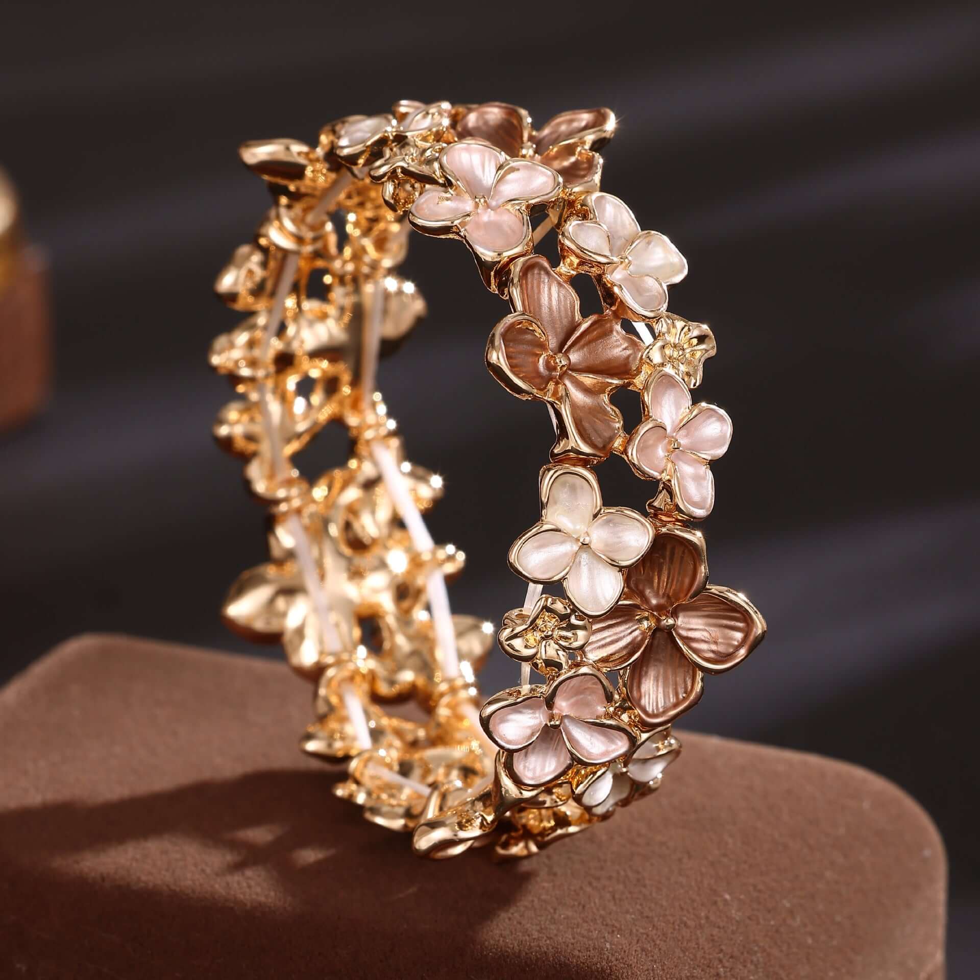 Y2K Two Tone Cat Split Index Ring