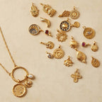 Ganesha Elephant Lotus Pendant Spiritual Necklace