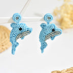 Boho Colorful Bead Summer Earring Marine Earrings