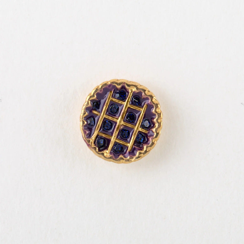 DIY Heart Gold Locket Necklace with Charms | JFN202