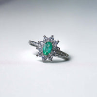 18K Gold Statement Emerald Ring