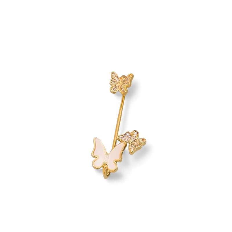 Butterfly Ear Climber Ear Cuff | R2703
