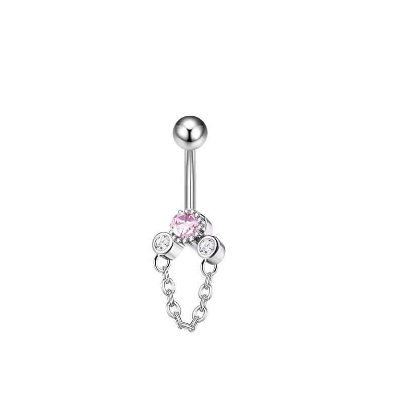 Angel Cupid Heart Bar Belly Piercings
