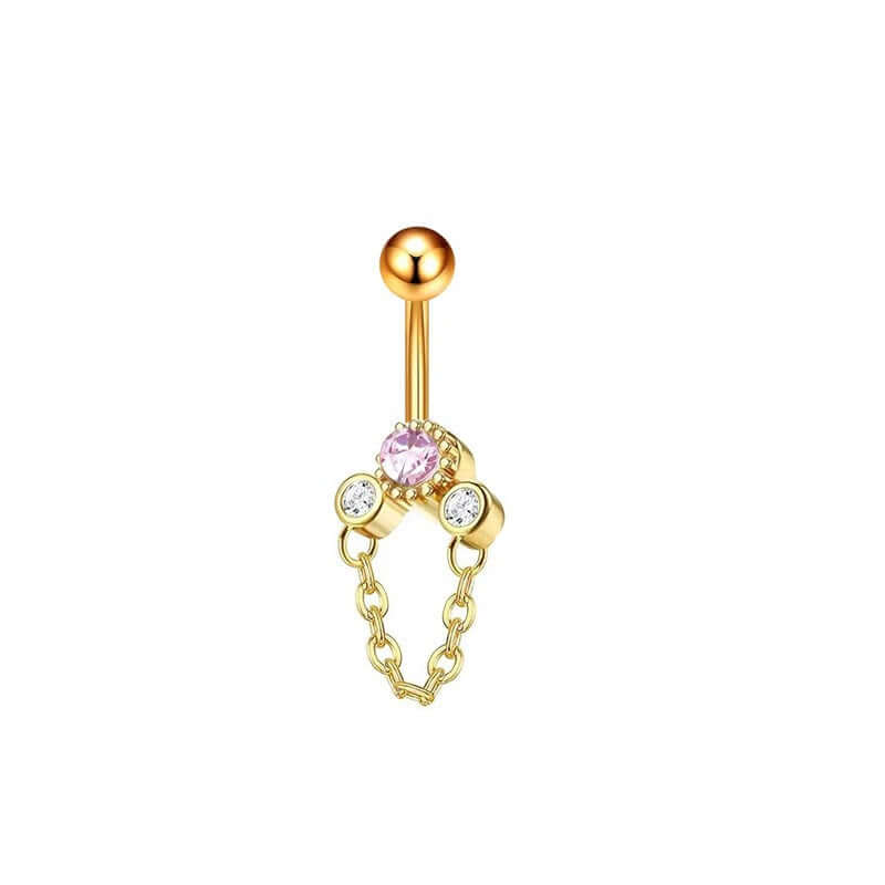 Angel Cupid Heart Belly Button ring