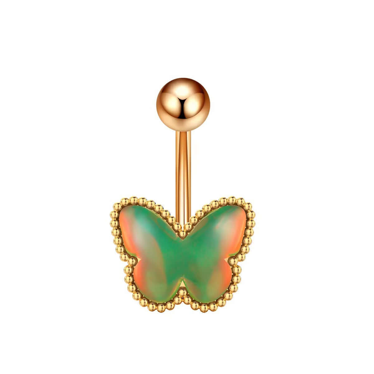 Moon Star Glow in the Dark Belly Button Rings | Q0262