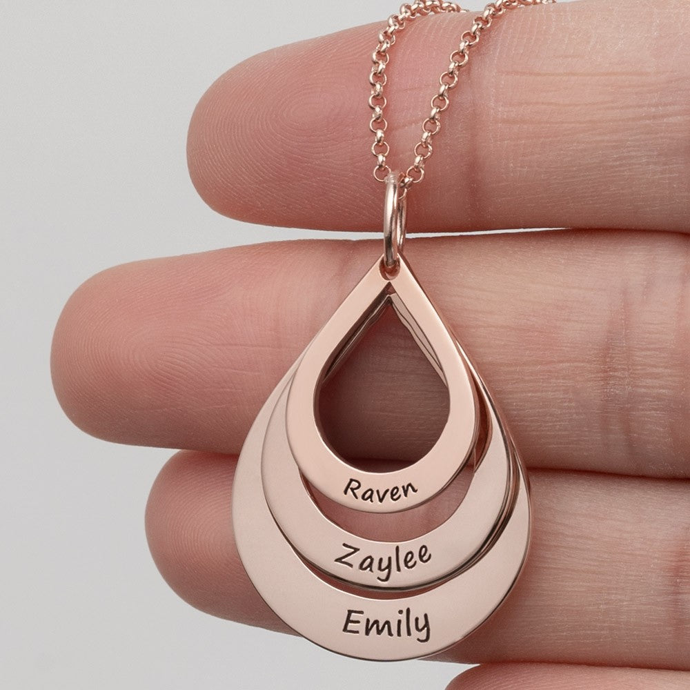 Rose Gold Custom Name Necklaces