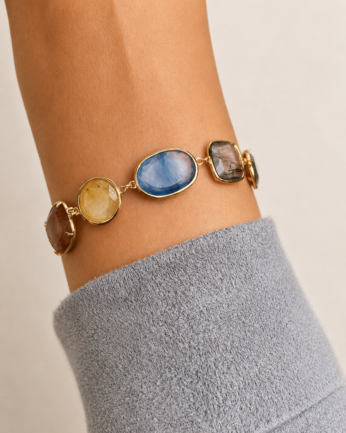 Rutilated Quartz Spiritual Bracelet