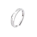 Endless Love Heart Promise Rings | S136