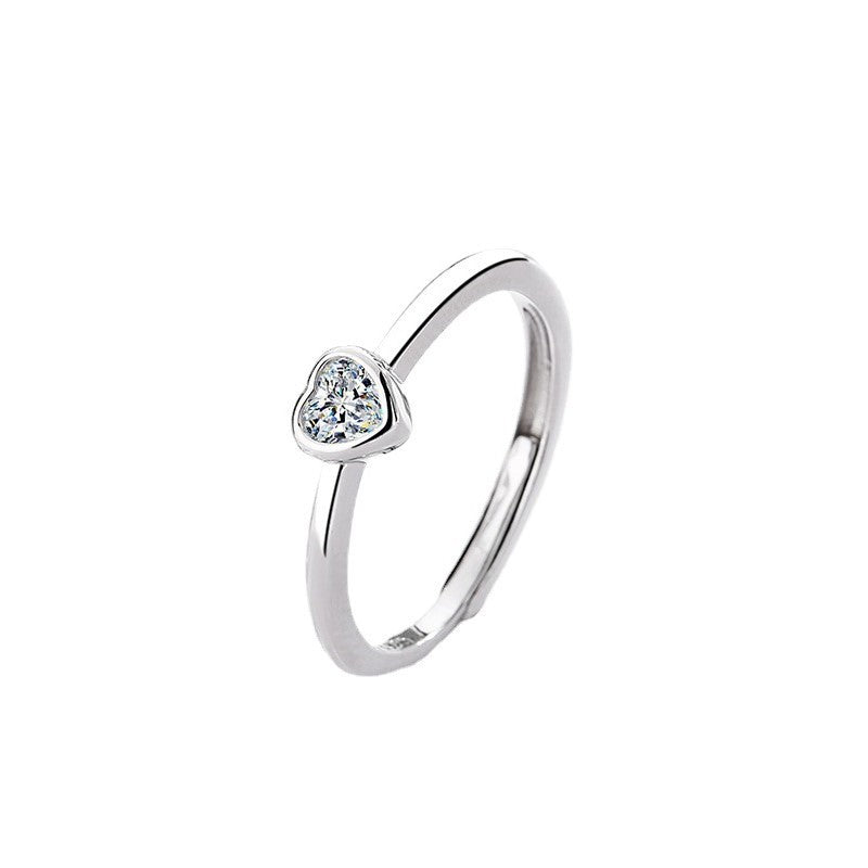 Endless Love Heart Promise Rings | S136