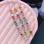 Silver Colorful Jewelry Bracelet