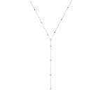 Dainty Satellite Lariat Chain Y Necklace