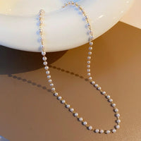 Simple Pearl Beads Necklace