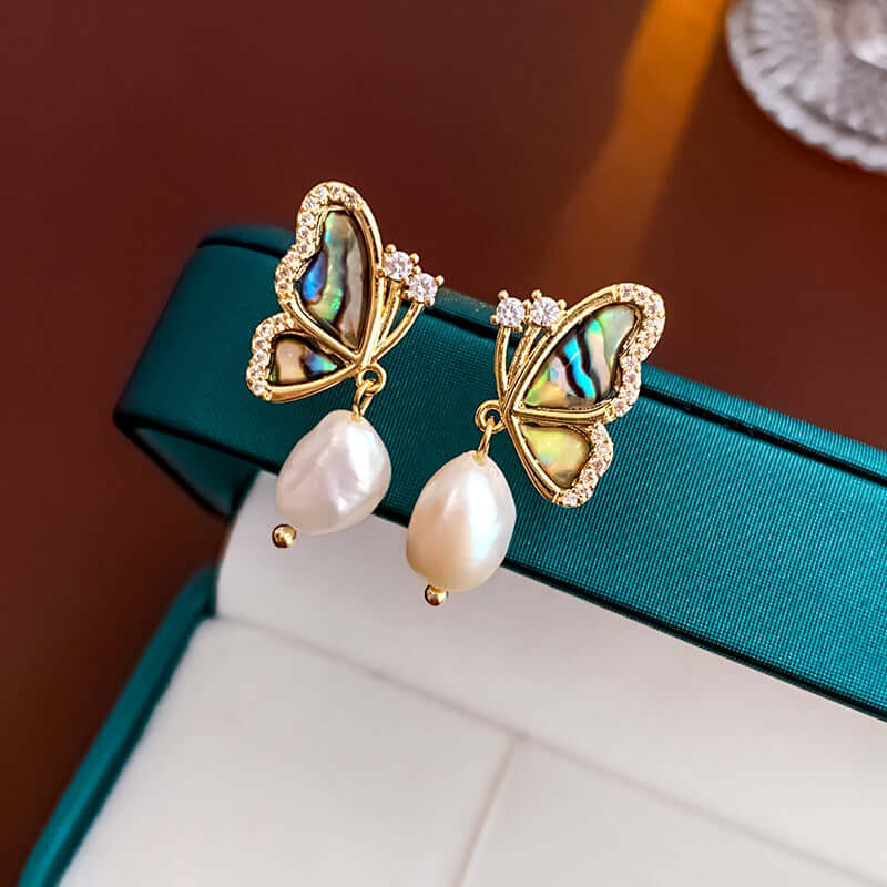 Sterling_Silver_Baroque_Pearl_Butterfly_Earring