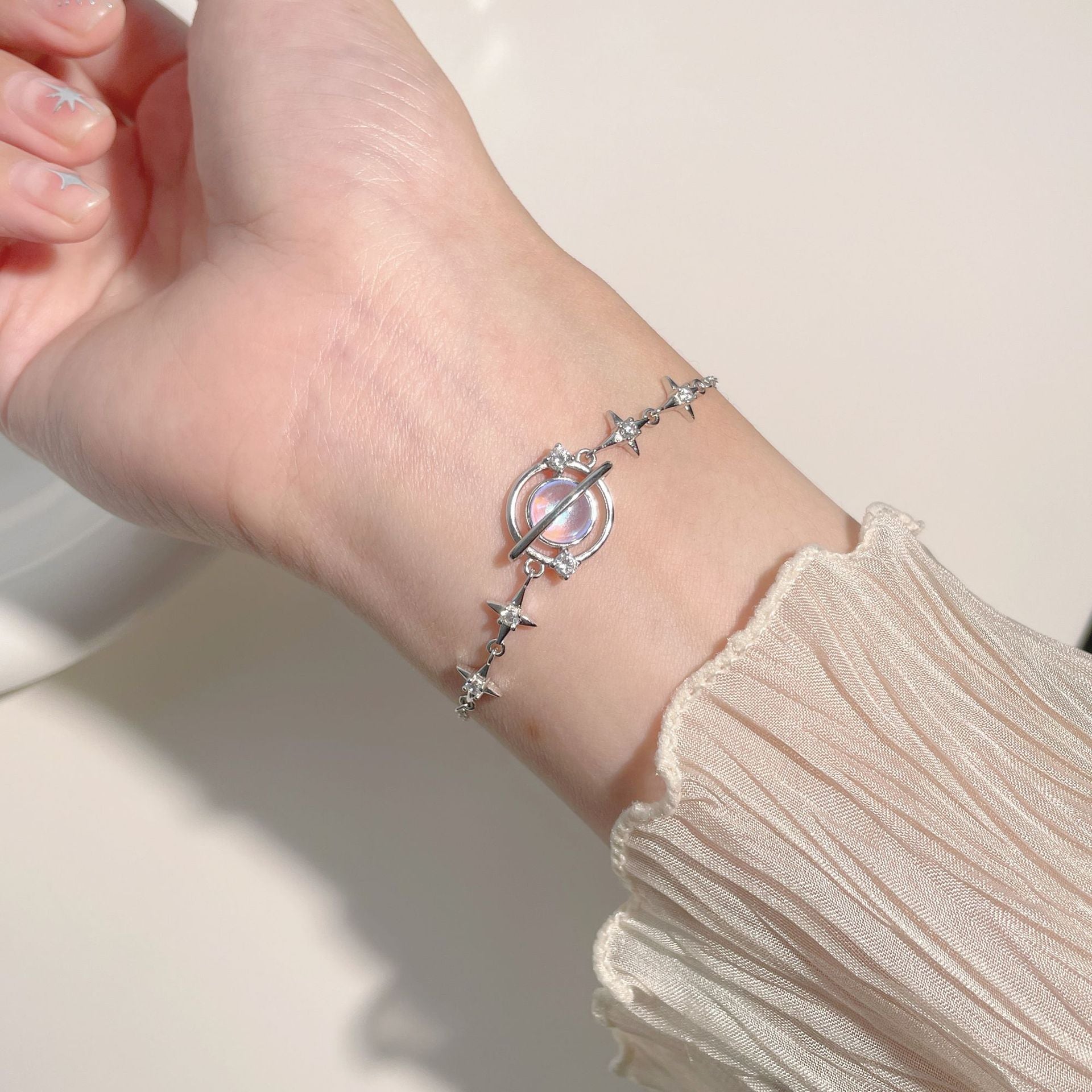 Sterling Silver Celestial Bracelet