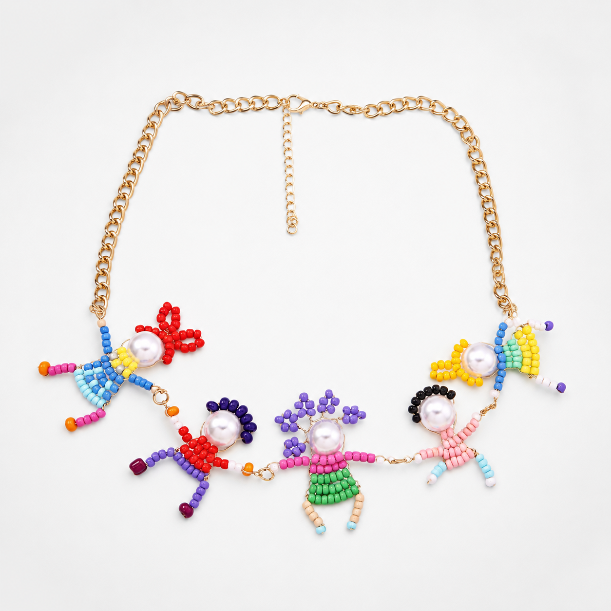 Toddles Seed Bead Holiday Choker