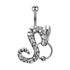 belly ring, belly piercing, belly button piercing, belly button rings, dragon belly ring, piercing jewelry, dragon jewelry