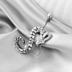 belly ring, belly piercing, belly button piercing, belly button rings, dragon belly ring, piercing jewelry, dragon jewelry