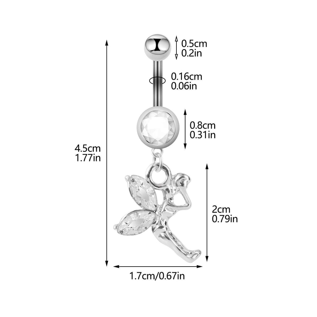 Angel Wings Belly Rings | UZV56