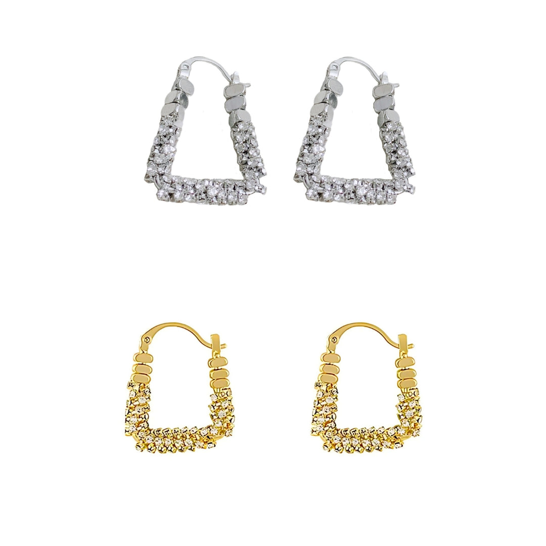 U Shaped Beads Earrings