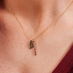 Ganesha Elephant Lotus Pendant Charm | JX402-1