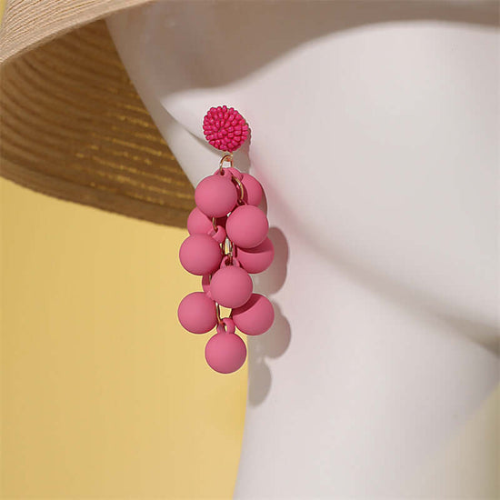 Dopamine Grape Celebrity Earrings