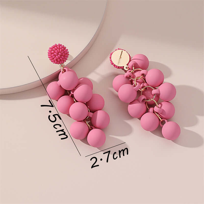 Dopamine Grape Celebrity Earrings