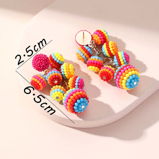 Dopamine Grape Celebrity Earrings