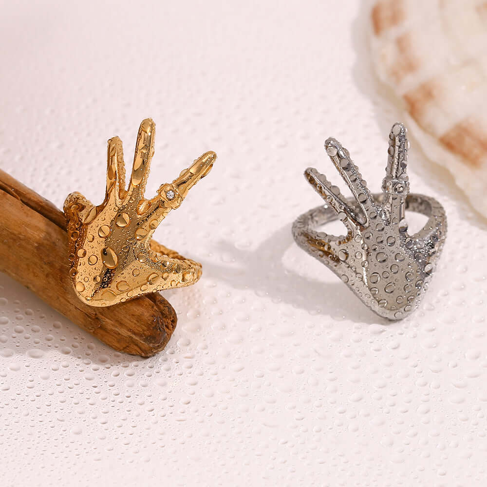 Creative Hand Ring | R5045