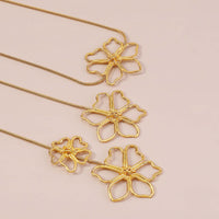 Blooming Flower Wrap Around Necklace