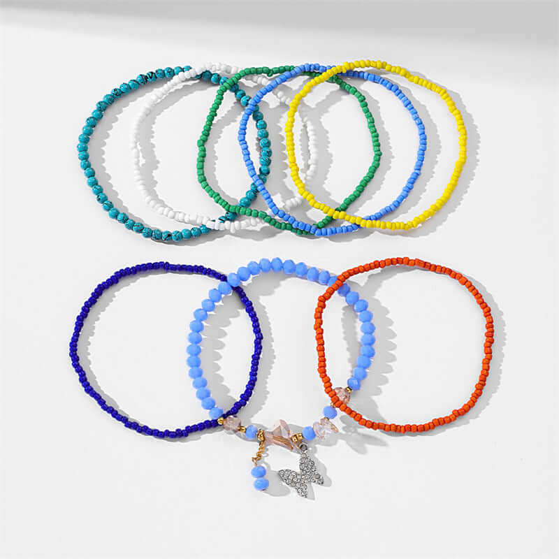 Dopamine Summer beach Layering Anklet