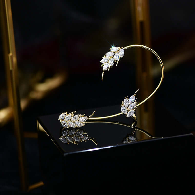 Leaf Vine Elf Clip Ear Wrap Ear Cuff | A0147