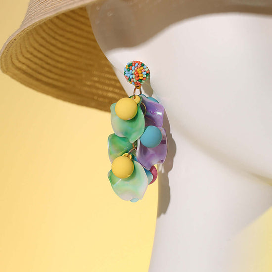 Dopamine Grape Celebrity Earrings